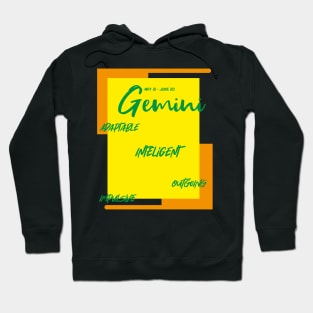 Gemini zodiac sign Hoodie